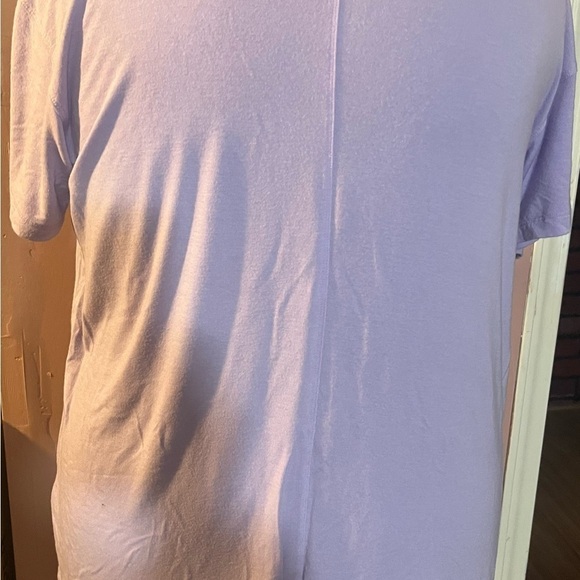 America eagle modal cotton blend so soft & casual cozy lavender T-shirt. Large - Picture 6 of 7